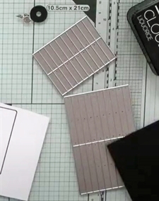 Lisa Horton Crafts / Cloud 9 Die - Ink Pad Labels Die Set